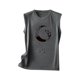 thumbnail image 4 of Moda mujer Casual sin mangas impreso señoras sudaderas Tops camisa chaleco fino Fridja qr2075, 4 of 6