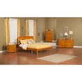 thumbnail image 3 of Atlantic Furniture Lit de Plate-Forme de Traîneau de Dame de Portland dans le Latte Caramel, 3 of 4
