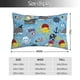 thumbnail image 2 of Balery Pirate Marine Animals Funda de Cojín Estampada, Regalos para Mujeres, Regalos de Amor para Ella, Regalos para Novia o Esposa, Funda de Almohada-16"x24", 2 of 6