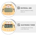 thumbnail image 3 of Pretyzoom Digital Magnetic Timer with Stopwatch Function for Kitchen and Classroom Use Yellow, 3 of 8
