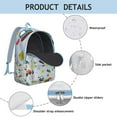 thumbnail image 4 of Cartoon Truck Print Backpack, Water-Resistant Oxford Material, Spacious for Books and Daily Use, 4 of 5