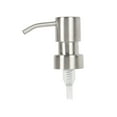 thumbnail image 1 of Universal Soap Dispenser Head Replacement Spare Part Compatible With Standard Neck Sizes Durable Stainless Steel Brushed Finish Reusable For Kitchen And Bathroom Use, 1 of 2