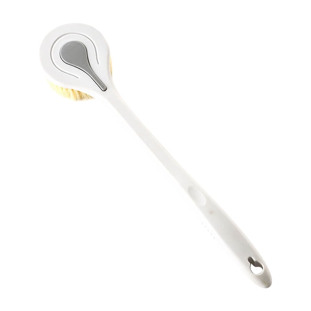 Shower Cleaning Brush with Long Handle Long Handle Soft Hair Shower Brush Bath Brush Back Brush Adult Back Cleaning Brush Bath Brush Long Handle for Shower Back Brush Long Handle for Shower
