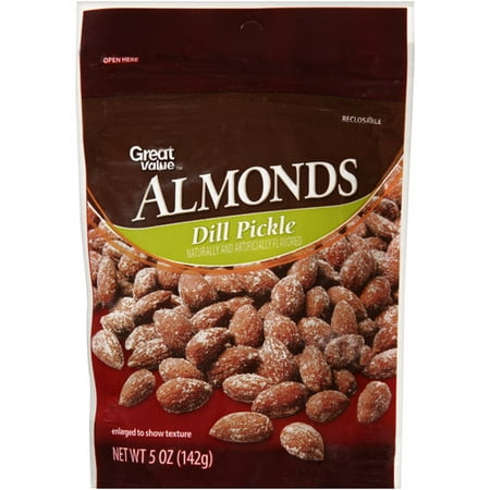 dill pickle almonds 365