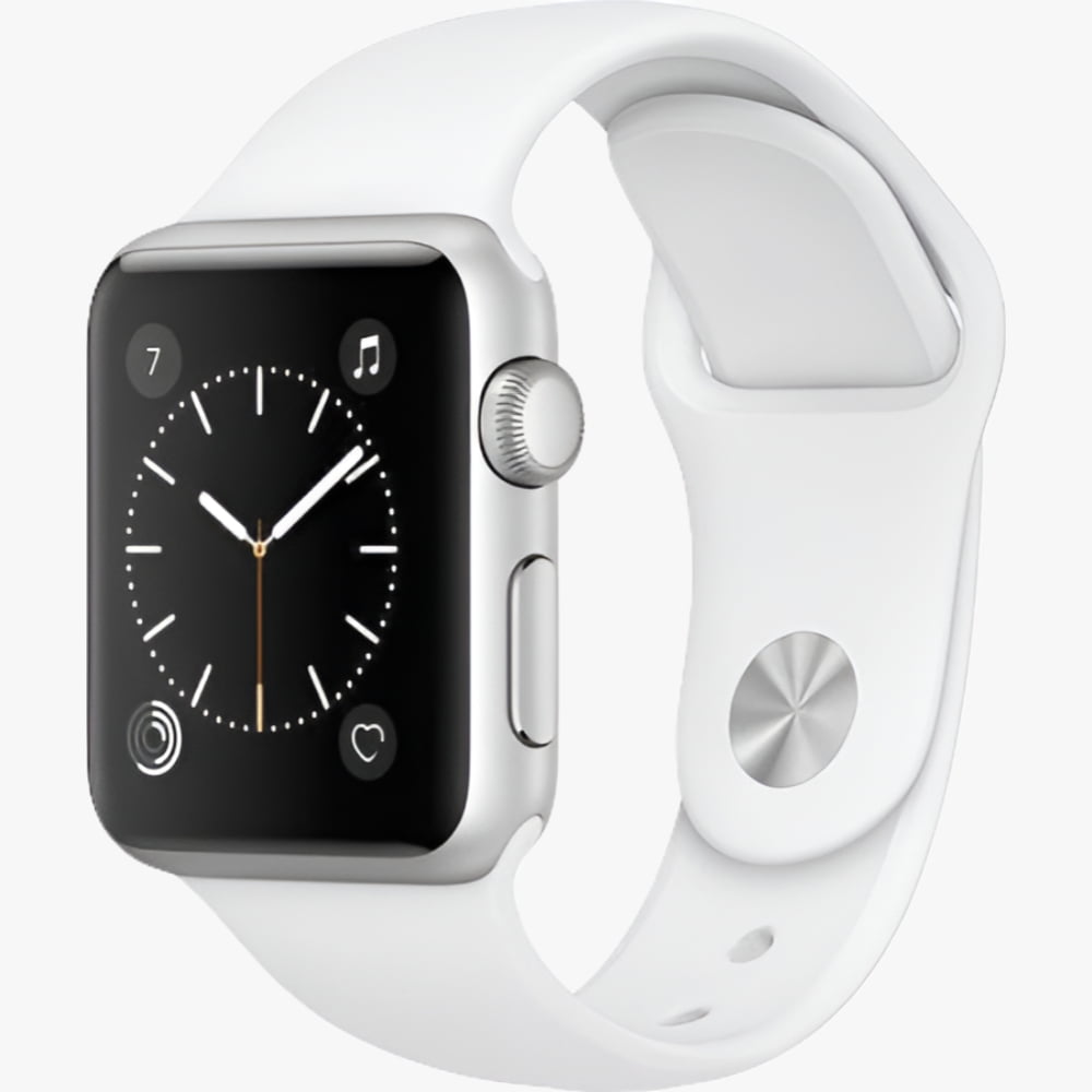 Free Shipping Restored Apple Watch Gen 3 Series 3 Cell 38mm Silver Aluminum White Sport Band MTGG2LL A Refurbished Walmart