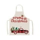 thumbnail image 2 of Delantal Navideño para Mujeres, Padres E Hijos | Babero de Cocina de Poliéster Multicolor | Tamaño Grande (75 X 65 Cm) | Ropa Protectora para Cocinar, Hornear, Barbacoa y Manualidades | Regalo para L, 2 of 6