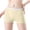 Z76-Yellow, variant on XINPING Women's Boy Cut Leakproof Period Underwear Plus Size Stretchy Breathable Briefs Comfy Lightweight Panties