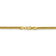 thumbnail image 4 of 14k Yellow Gold 22 Inch 2.2mm Franco Chain Necklace Pendant Charm, 4 of 9