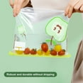 thumbnail image 3 of 1 Box Sealed Bag Double Ribs Sealing Leakproof Heat And Cold Resistant Wider Base Freshness Preservation Storage Bag Home Supply, 3 of 8