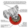 thumbnail image 3 of Ruedas Caster FactorDuty, paquete de 4, 76 mm, giratorias con freno de 101 mm, 3 of 9