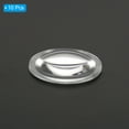 thumbnail image 3 of Uxcell PMMA Flat Convex Lens LED Flashlight Optical Lens for LED Flashlight Transparent 10 Pcs 28x5mm, 3 of 6