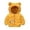 1-37Yellow113, variant on CAIVO Toddler Kids Baby Boys Girls Winter Down Coats Cute Bear Ears Coats With Hoods Cartoon Lightweight Jacket Outwear Long Sleeve Trendy Outerwear