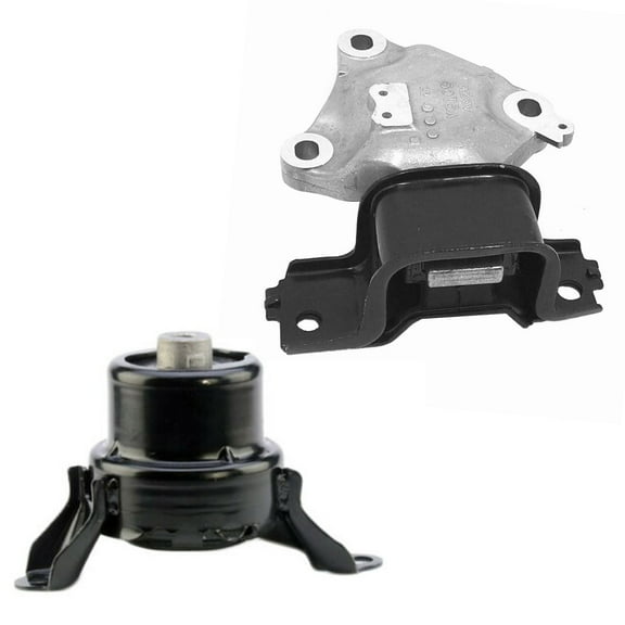 CF Advance Compatible with 15-17 Honda Fit 1.5L LX Engine Motor and Automatic CVT Transmission Mount Set of 2PCS A65064 A65062 2015 2016 2017