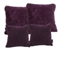 thumbnail image 1 of Set de 4 Cojínes Decorativos Cuadrados (2 Chicos + 2 Grandes) DICASA  Velvet, 1 of 5