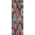 thumbnail image 3 of Unique Loom Sedona Collection Area Rug - Desert (2' 2" x 6' 9" Runner Navy Blue/Light Blue), 3 of 7