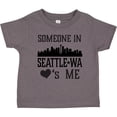 thumbnail image 3 of Inktastic Seattle Washington Someone Loves Me Skyline Boys or Girls Toddler T-Shirt, 3 of 5