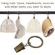 thumbnail image 5 of 44 Pack Metal Curtain Rings with Clips, Curtain Hangers Clips, Drapery Clips with Rings, Drapes Rings 1 in Interior Diameter, Fits Diameter 5/8 in Curtain Rod, Vintage Bronze, 5 of 5