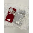 thumbnail image 2 of Korean Simple Luxury Dermatoglyph Pearl Bow Pendant Solid Color Case for iPhone 11 12 13 14 Pro Max Shockproof Back Cover, 2 of 5