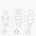 thumbnail image 4 of Wmkox8yii Baby Hanging Rattles Toys,Car Seat Toys for Babies 0–12 Months,Baby Soft Teether Toys,Early Cognitive Sensory Soft Hanging Toy for Crib Stroller Mobile Plush Toys, 4 of 8