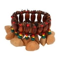 thumbnail image 1 of Nut Handbell, Exquisite Craftsmanship Portable Handbell Bracelet Beautiful  For Musical Instrument, 1 of 8