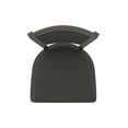 thumbnail image 3 of 870 Hadleigh 25" Swivel Counter Stool with Bronze Finish and Canter Iron Seat and Back, 3 of 5