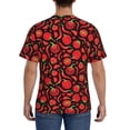 thumbnail image 2 of Naloa Tomatoes And Chili Men's T-Shirt Sport T-shirt Men's Basic Tee Casual Men's Shirt, Round Neck, Short Sleeves - Large, 2 of 5