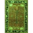 thumbnail image 1 of Ahgly Company Indoor Rectangle Animal Green Traditional Area Rugs, 7' x 10', 1 of 1