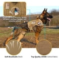 thumbnail image 2 of Chaleco tipo arnés para perros, diseño táctico militar, para perros grandes, 2 of 6