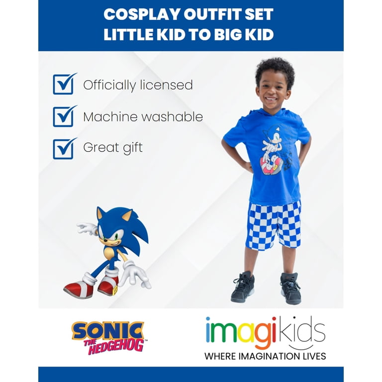 SEGA Sonic The Hedgehog Boys Tee and Shorts Set photo 2