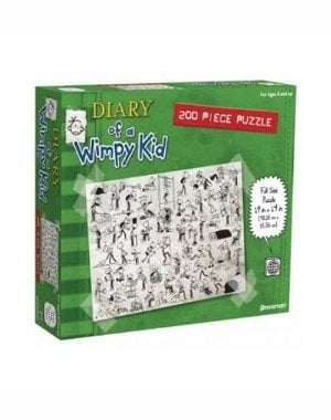 Diary of a Wimpy Kid: Book Three 200 Piece Jigsaw Puzzle by Pressman ...