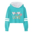 thumbnail image 3 of Girls Sweatshirt Toddler Hoodies Cute Pattern Print Daily Cool Casual Pullover Hooded for Boys Girls Cute Pattern Print Sweatshirts for Girls Trendy, 3 of 3