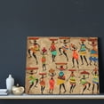thumbnail image 3 of Lsque Dancing African Women Print Wall Art – Decorative Picture for Living Room, Bedroom, and Office (Horizontal), 3 of 6