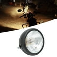 thumbnail image 3 of Faro 12V Universal Motocicleta Impermeable A Prueba De Polvo Faro Retro Faro Delantero De Haz Alto/bajo, 3 of 7