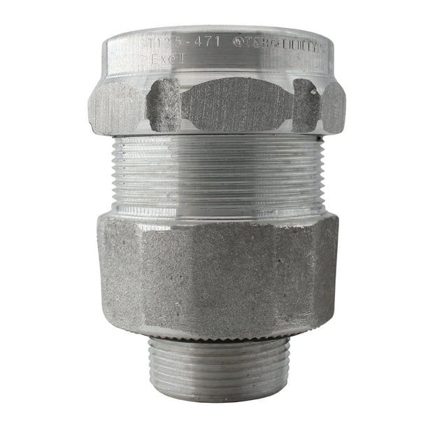 Thomas & Betts ST125471 StarTeck Jacketed MC Cable Connector, 11/4