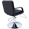 thumbnail image 3 of Hair Salon Chair Styling Heavy Duty Hydraulic Pump Barber Chair Beauty Shampoo Barbering Chair for Hair Stylist Women Man,with Barber Cape ,black, 3 of 11