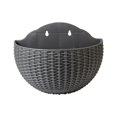 thumbnail image 1 of Support de Pot de Fleurs Mural Semi-Circulaire Sans Perçage en Forme de Canne, Support de Jardinière pour Balcon Intérieur Extérieur, 1 of 5