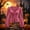 Pink, variant on JOANKDMI Gothic Vampire Lace-Up Corset Top Women Elegant Puff Long Sleeve Sweetheart Neckline Blouse for Roleplay Renaissance Fair Halloween Costume Outfit