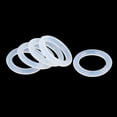 thumbnail image 4 of Uxcell 10mm OD 7mm ID 1.5mm Width Silicone Seal O-Rings White 100 Pack, 4 of 6