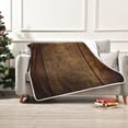 thumbnail image 7 of Yayeee Throw Blanket for Couch Soft Warm 50" x 60" Sofa Chair Bed Decoration, Wood Grain, 7 of 7