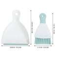 thumbnail image 2 of unbranded Escoba Y Recogedor Compacto Para Limpieza De Polvo En Hogar U Oficina Color Verde, 2 of 8