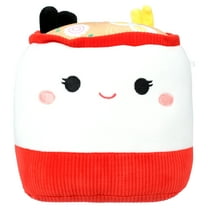 Original 7 inch Raisy the Ramen Bowl Dog Toy - Medium Ultra soft Official Squishmallows Plush Pet Toy