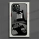 thumbnail image 3 of Phone Case For iPhone 15 14 11 Pro Max 13 12 Mini XR XS X 7 8 6 6S Plus Hard Matte Shell Middle Finger Batman, 3 of 5