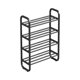 thumbnail image 2 of Organizador de zapateros, zapatero para dormitorio, puerta de casa, artefacto de almacenamiento, multicapa, montaje rápido, zapatero fácil, zapatero de acero inoxidable, 2 of 6