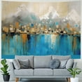 thumbnail image 4 of BCIIG Abstract Brush Strokes Tapestry Wall Hanging Unique Style for Home Wall Decor Art Living Room Bedroom Apartment Farmhouse Dorm 60x50inch, 4 of 6