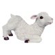 thumbnail image 2 of Cordero de resina artificial, adornos de simulación de estatuas de animales, para mesa casera Arrodillado Zulema Estatua de animales artificiales, 2 of 7