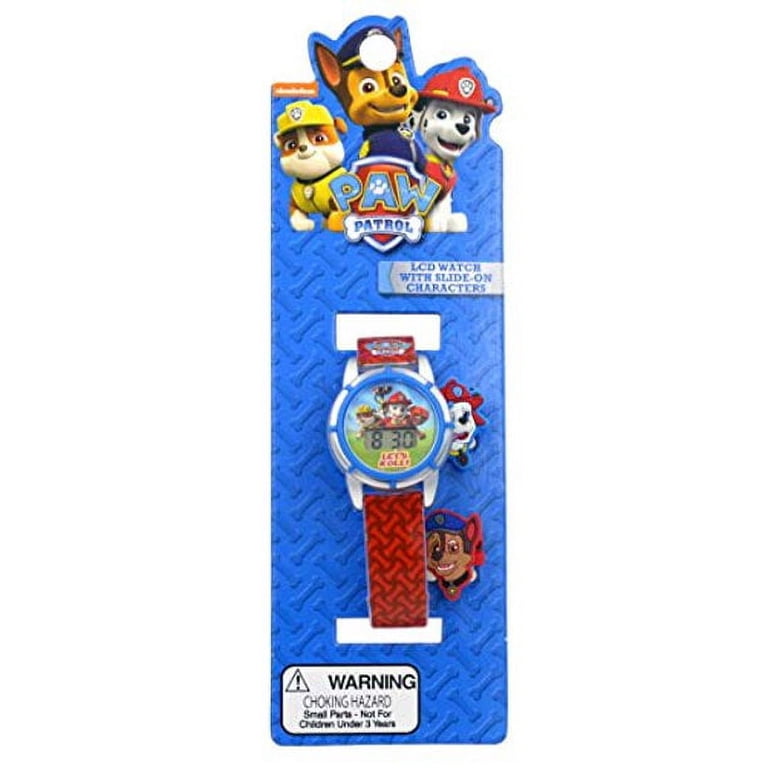 Nickelodeon Paw Patrol Lcd Interchangeable Watch with slide  display picture 1