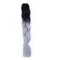thumbnail image 1 of Soidarity Cabello trenzado moderno y versátil para extensiones de cabello y trenzas, cabello trenzado Jumbo a la moda Cuidado del cabello B37, 1 of 6