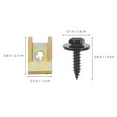 thumbnail image 3 of 10 Sets Spring Type U Clip Nuts and Screws Automotive U Type Speed Nut and Screw Assortment Kit Replacement Bumper Interior Trim, 3 of 9