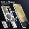 thumbnail image 3 of JETech Magnetic Case for Samsung Galaxy S24+ / S24 Plus 5G, Compatible with MagSafe, Translucent Matte Back Shockproof Phone Cover (Amber Yellow), 3 of 6