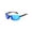 Blue, variant on "The Influencer" Sport Wrap Polarized Sunglasses for Men and Women - Lightweight Frames